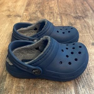 Size 8c Lined Crocs